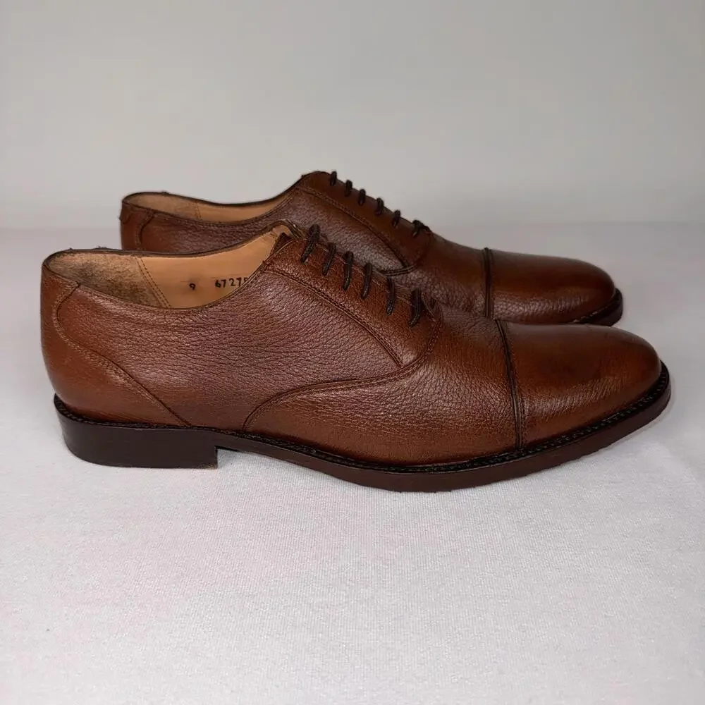 Alan Payne Oxfords Colby Genuine Deerskin in Antique Honey Brown - 9 - Picture 2 of 7